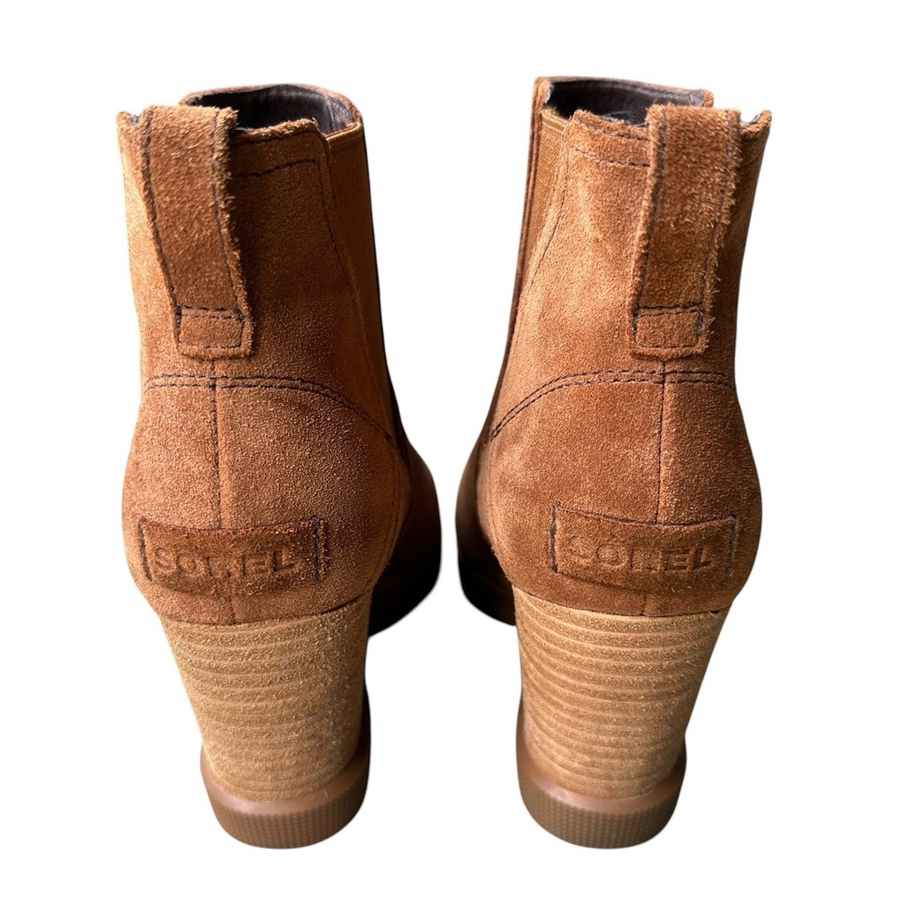 Sorel Joan Uptown Chelsea Boot Women's Size 8 US Velvet Tan Brown 1930921-242 - Picture 4 of 15